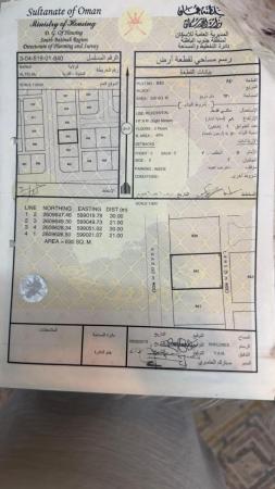 للبيع ارض سكنية ممتازة في بركاء الفليج المعمورة وسطية