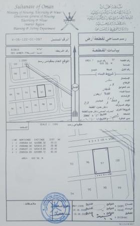 للبيع أرض في السيح الاحمر موقع مميزا