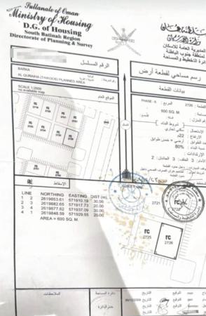 للبيع ارض سكنية تجارية ممتازة في بركاء القريحة 6 كونر