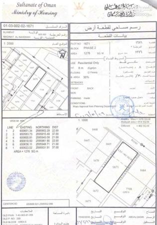 العامرات السادسه البريد القديم المساحة 1276م٢