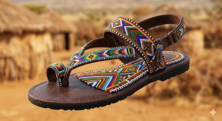 حزاء ماساي مطرز