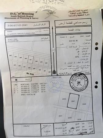 للبيع ارض سكنية ممتازة في بركاء القريحة السادسة زاوية