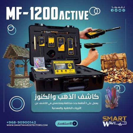 MF1200 ACTIVE الجيل الذكي للكشف عن الذهب والمعادن