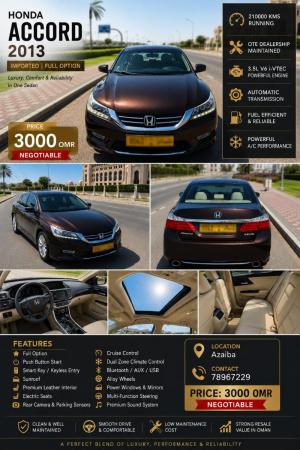 HONDA ACCORD-2013