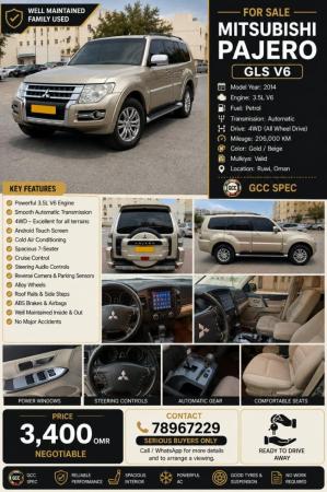 MITSUBISHI PAJEROO-2014