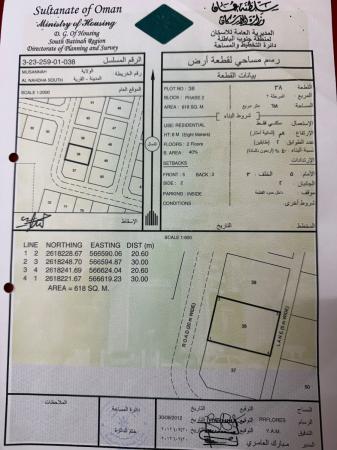 ارضين شبك خلف مصنع دوحاني طريق سالك حق صالون قرب الخدمات