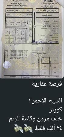 ارض في بدبد سيح الاحمر للبيع