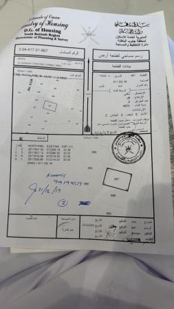 للبيع ارض سكنيه في بركاء القريحه السلدسه