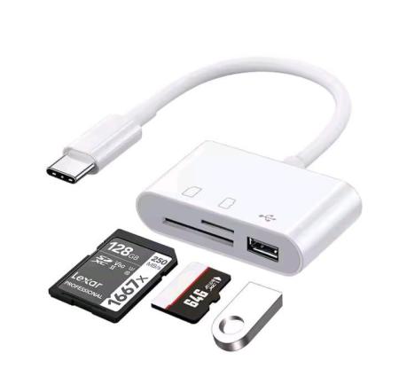 قارئ بطاقات USB C