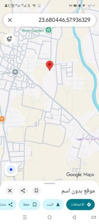 ارض سكنيه للبيع في بركاء الهرم شمال