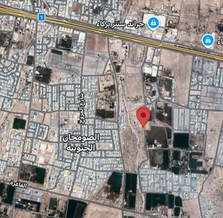 ارضيين سكنيات شبك للبيع في بركاء الصومحان جنوب