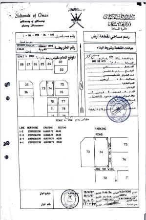 للبيع ارض سكنيه في بدبد في السيح الاحمر