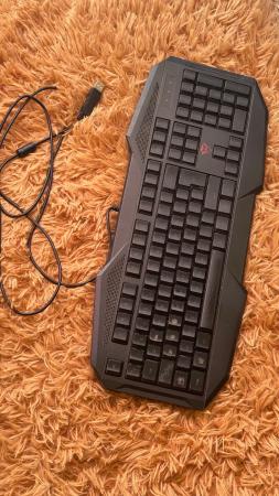 كيبورد جيمنج Trust GXT 856 Torac Metal Gaming Keyboard