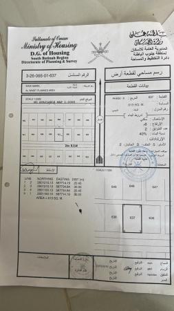 للبيع ارض سكنية ممتازة في وادي المعاول الواسط وسطية