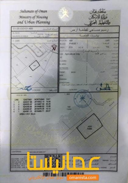 ارض للبيع الحيل خريس الحبوس