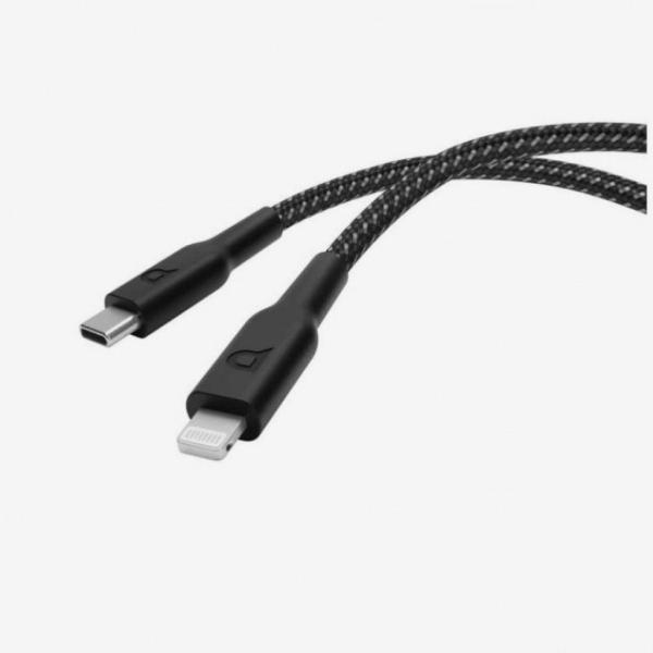 كابل Powerology 7MD كابل USB-C إلى Lightning لنقل البيانات.