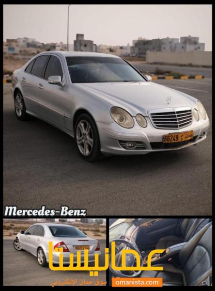 مرسيديسE350 للبيع موديل 2008 استخدام امرأةممشى قليل