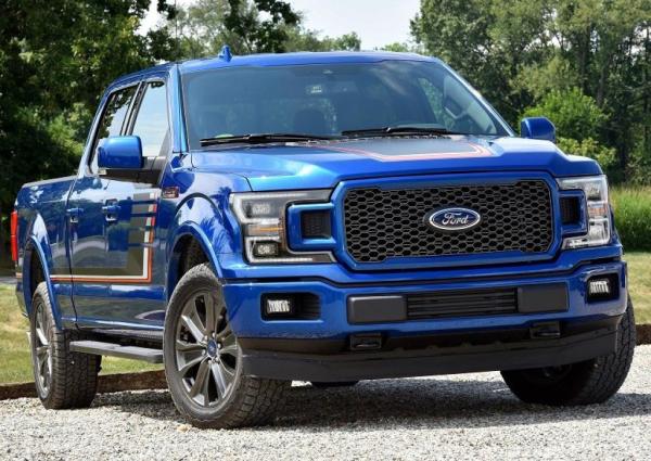 F150 ازرق موديل ٢٠١٨