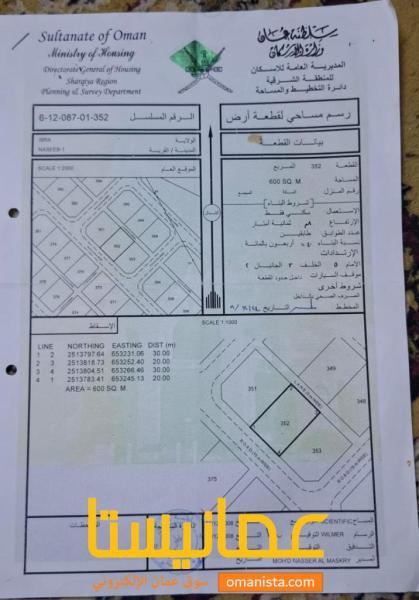 أرض سكني