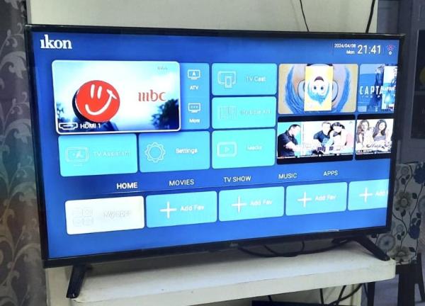 Smart tv 40 in