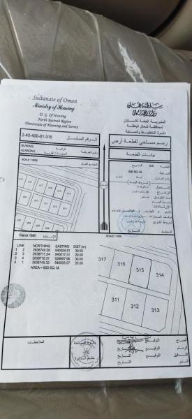 ارض في موقع ممتاز ف السويق ع الخط البحري