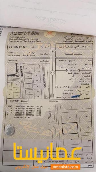 ولايه بركاء منطقه حي عاصم