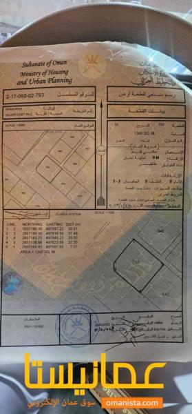 للبيع ارض سكنيه كبيره الهجاري الخابورة