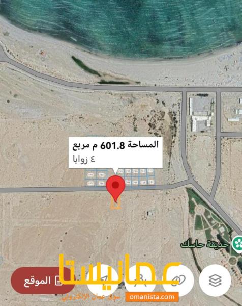 ارض سكنيه للبيع نيابة حاسك المساحة 600 متر