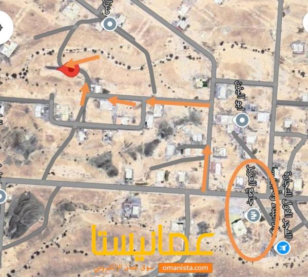 ارض للبيع في العامرات الحاجر الاولى