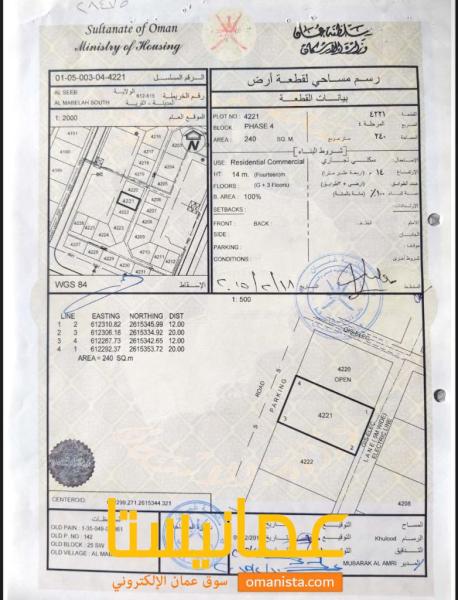 عمارة سكني تجاري المعبيلة الصناعيه ( خلف محطة شل ) خطة استثمارية