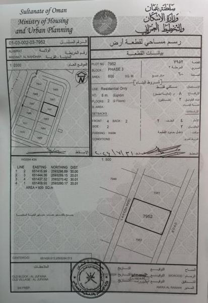 ارض للبيع في الجفينه