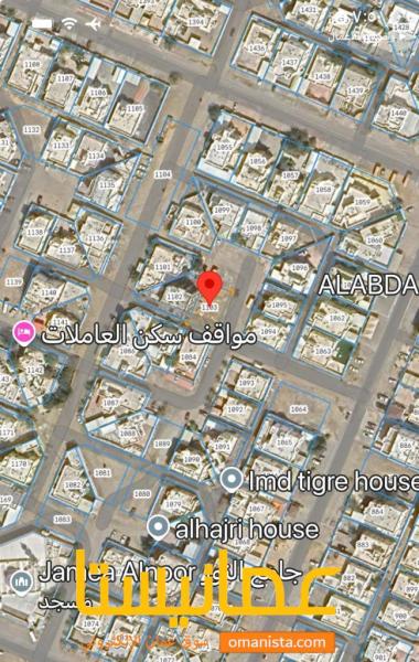 للبيع ارض سكنية في المعبيلة قريب شارع الخير