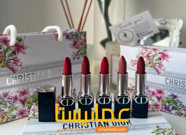 طقم روج فاخر من Christian Dior – 5 ألوان فخمة!