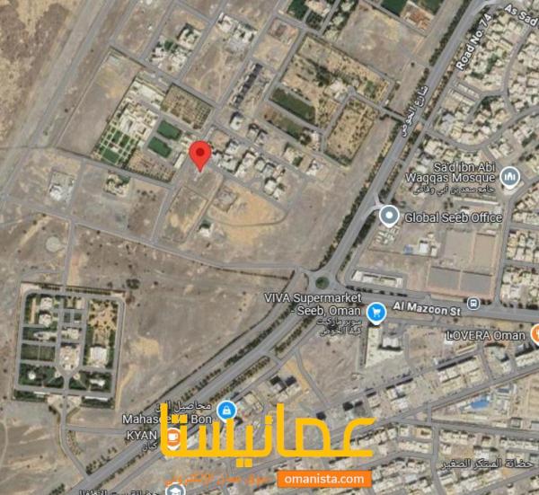 ارض سكنية مميزة في الخوض 7 رقم القطعة 558