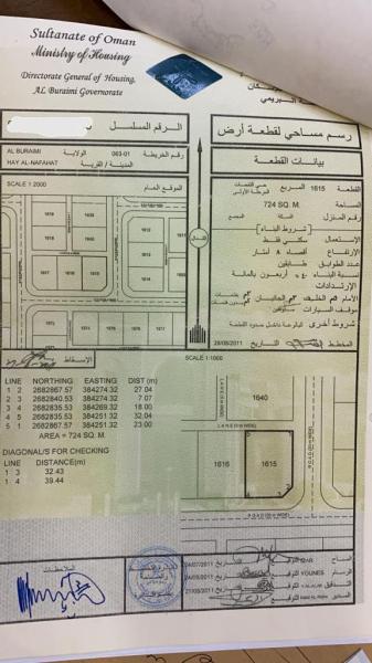 للبيع سكنية في البريمي حي النفحات