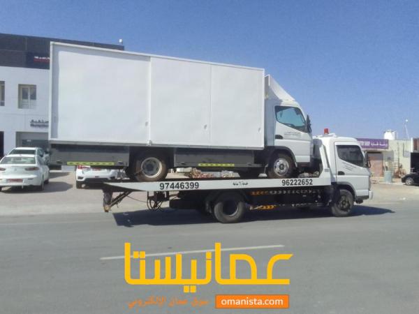 رافعة المركبات رافعة نقل سيارات وشاحنات في جميع الأماكن صحار وصح