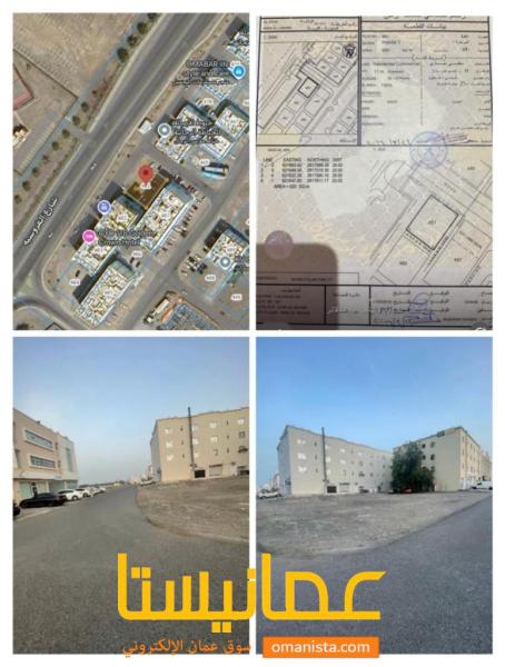 ارض سكني تجاري اول خط للبيع