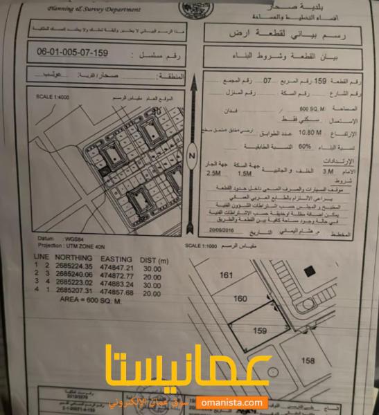 سكنية عوتب 7 كورنر قريب شارع قائم ومواقف واسعة